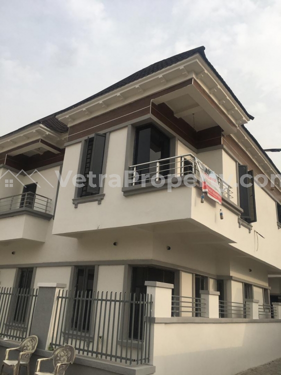 Luxury 4 Bedroom Detached Duplex With Bq  4 bedroom House for Sale Lekki Lagos Vetra  Property
