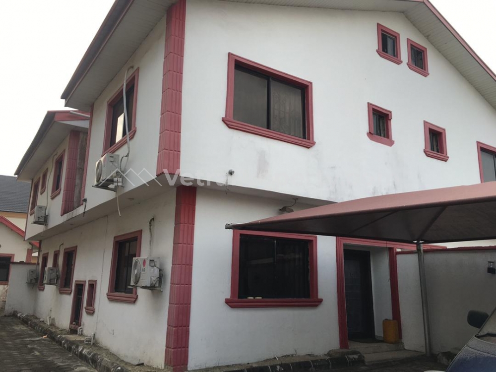  4 Bedroom Semi Detached Duplex with Bq  4 bedroom House for Sale Ajah Lagos Vetra  Property
