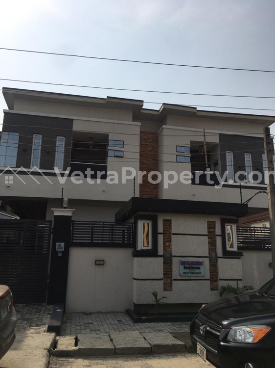  4 Bedroom Semi Detached Duplex With bq  4 bedroom House for Sale Lekki Lagos Vetra  Property
