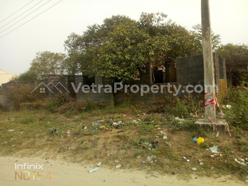  Nice and Standard Corner Piece land with a Structure in Awoyaya  Land for Sale Ibeju Lekki Lagos Vetra  Property