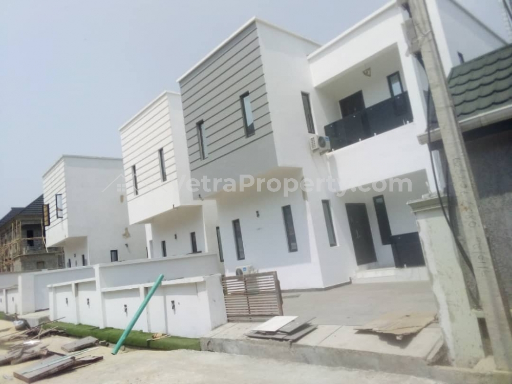  Newly Structured 2 Duplex Buildings... A 4 Bedroom Duplex In Front And A 2 Bedroom Duplex Behind For Sale At Ebute. Ikorodu  House for Sale Ikorodu Lagos Vetra  Property