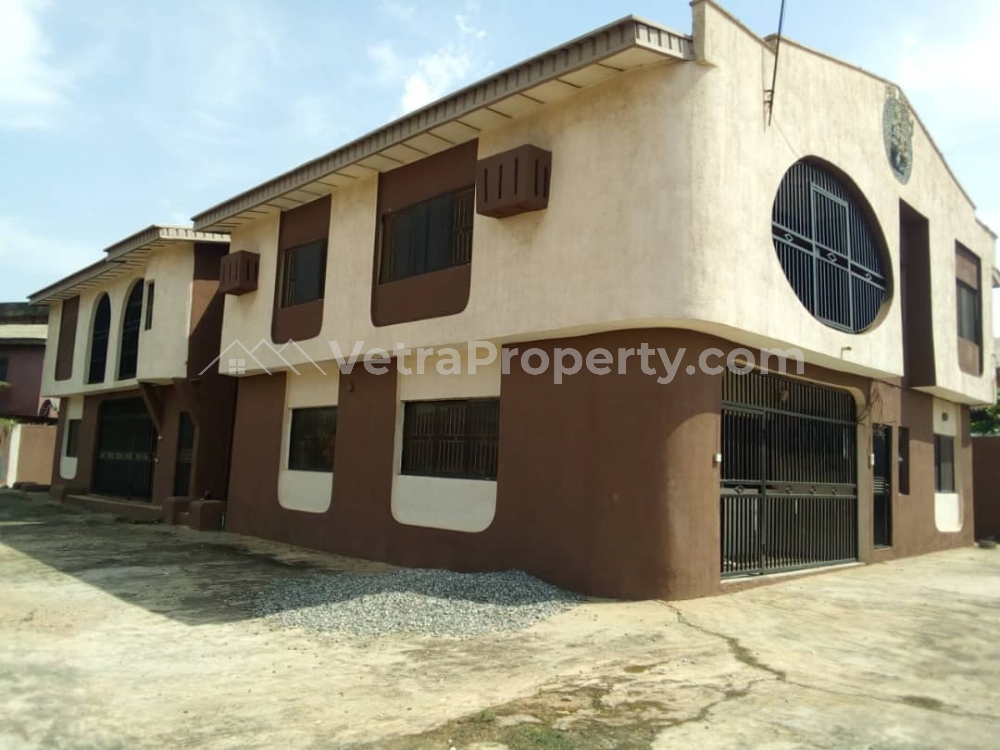  A Standard Duplex Of 4 Units Of 3 Bedroom Apartment Plus A Bungalow Of 5 Rooms And Parlour On 2 Plots Of Land  House for Sale  Lagos Vetra  Property