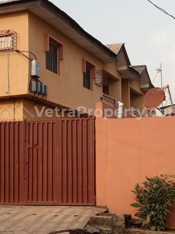  A Standard Block Of 4 Flats  House for Sale Ogba Lagos Vetra  Property