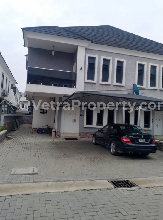  Luxury semi detached 4 bedroom duplex with bq  4 bedroom House for Sale Lekki Lagos Vetra  Property