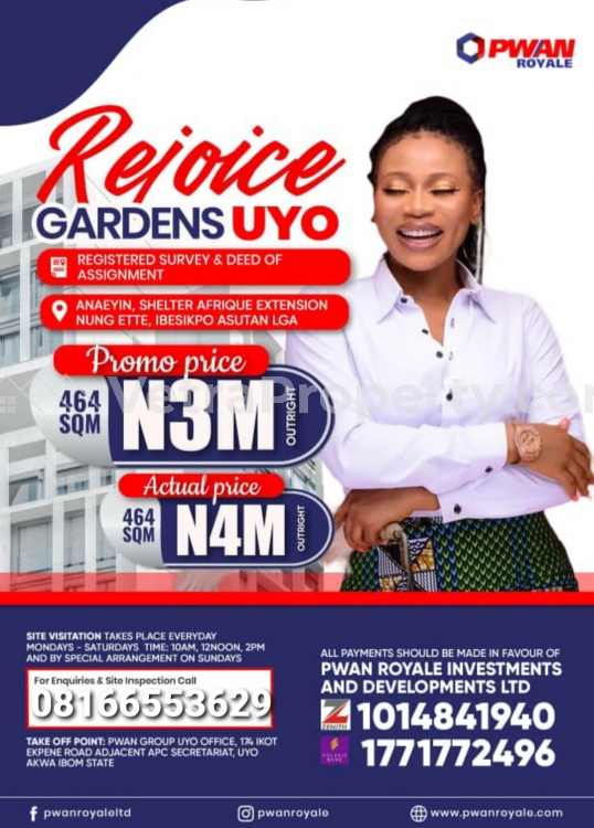  Rejoice Garden Estate Uyo  Land for Sale Uyo Akwa Ibom Vetra  Property