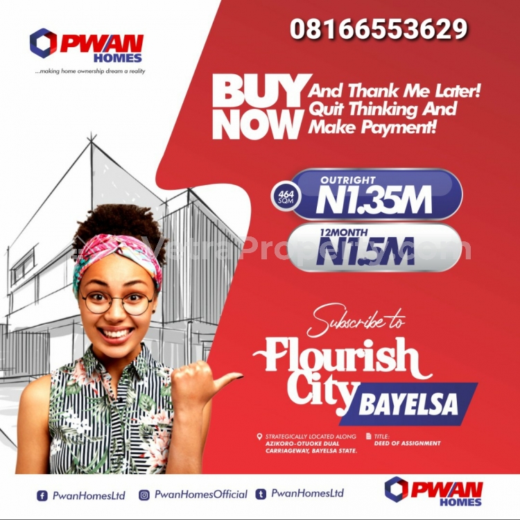  Flourish city Estate Bayelsa  Land for Sale Yenegoa Bayelsa Vetra  Property