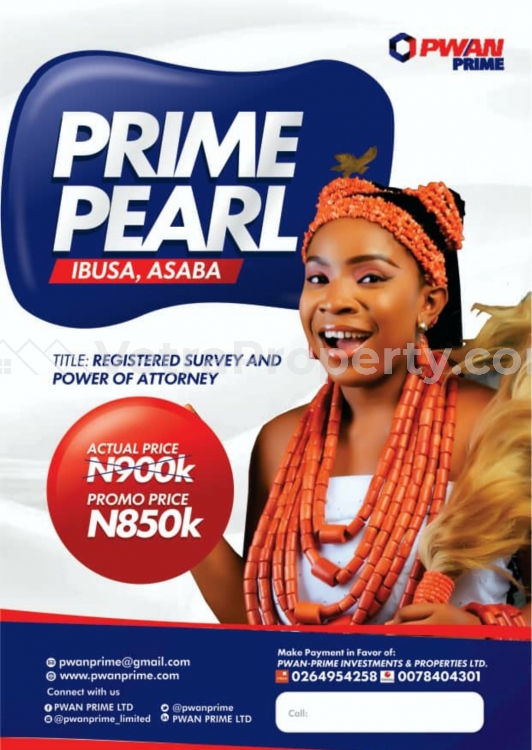  Prime Pearl Estate Asaba  Land for Sale Asaba Delta Vetra  Property