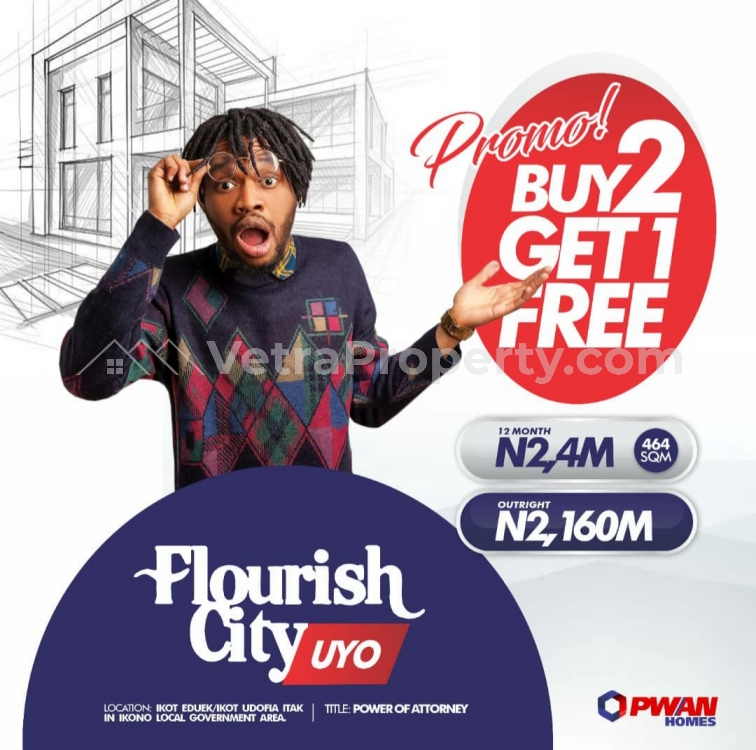  Flourish city Estate Uyo  Land for Sale Uyo Akwa Ibom Vetra  Property