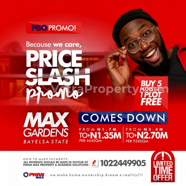  Max Gardens Estate Bayelsa  Land for Sale Yenegoa Bayelsa Vetra  Property