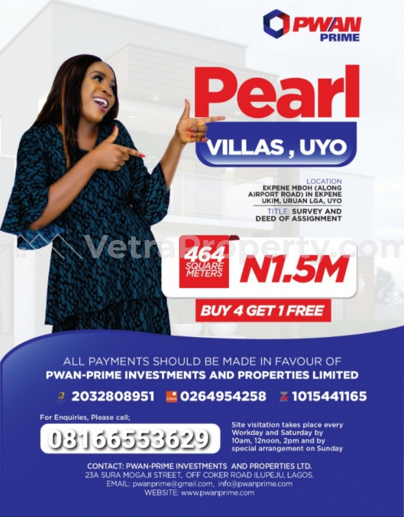 Pearl view Estate UYO  Land for Sale Uyo Akwa Ibom Vetra  Property