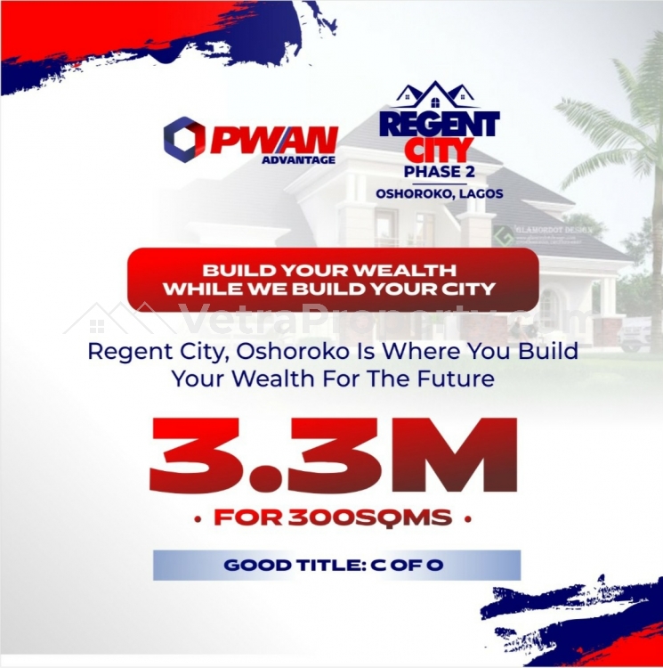 Regent city Estate Lagos  Land for Sale Ibeju Lekki Lagos Vetra  Property