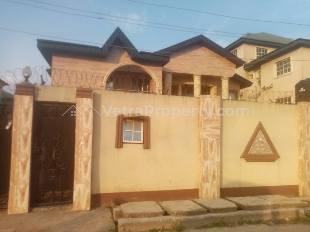  Durably Strong 4 Bedroom Duplex Plus 2 Units Of 2 Bedroom Apartment Plus 2 Bedroom BQ For Sale At NNPC Isolo  House for Sale Isolo Lagos Vetra  Property
