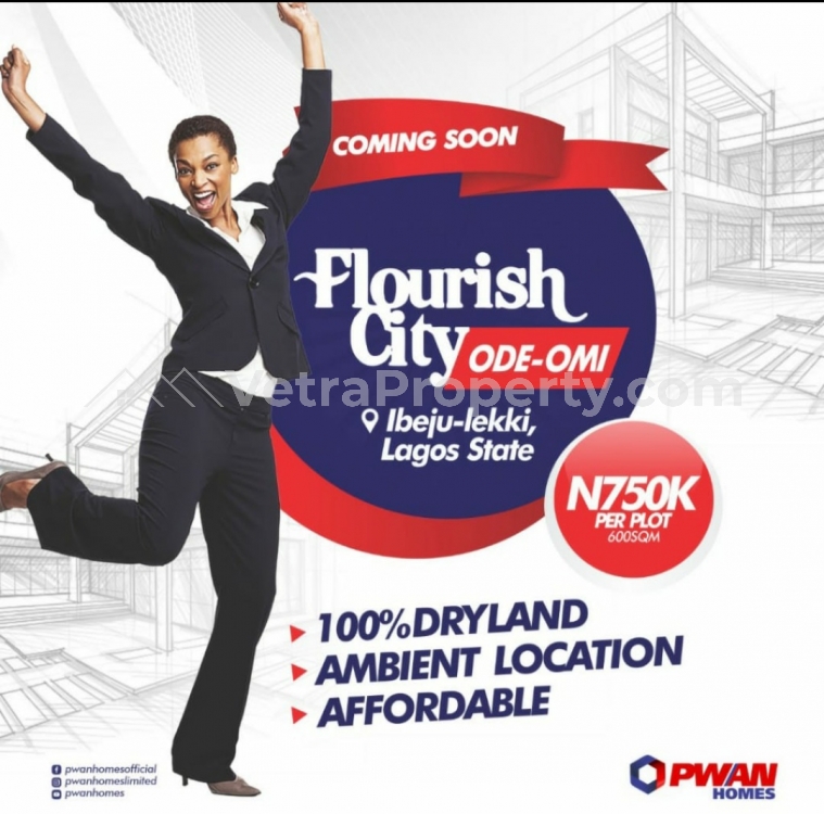  Flourish city Estate Ode omi lagos  Land for Sale Ibeju Lekki Lagos Vetra  Property