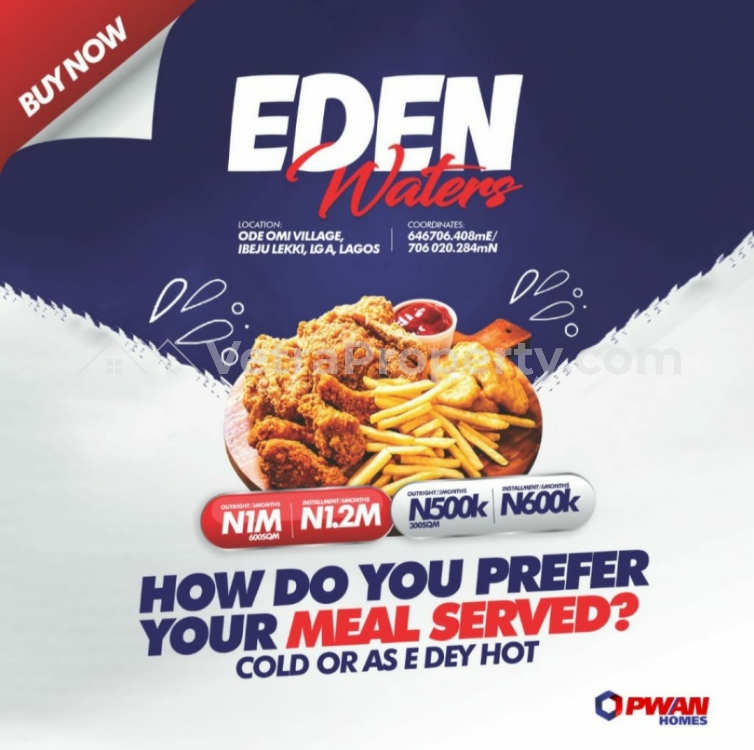  Eden Gardens Estate  Land for Sale Ibeju Lekki Lagos Vetra  Property