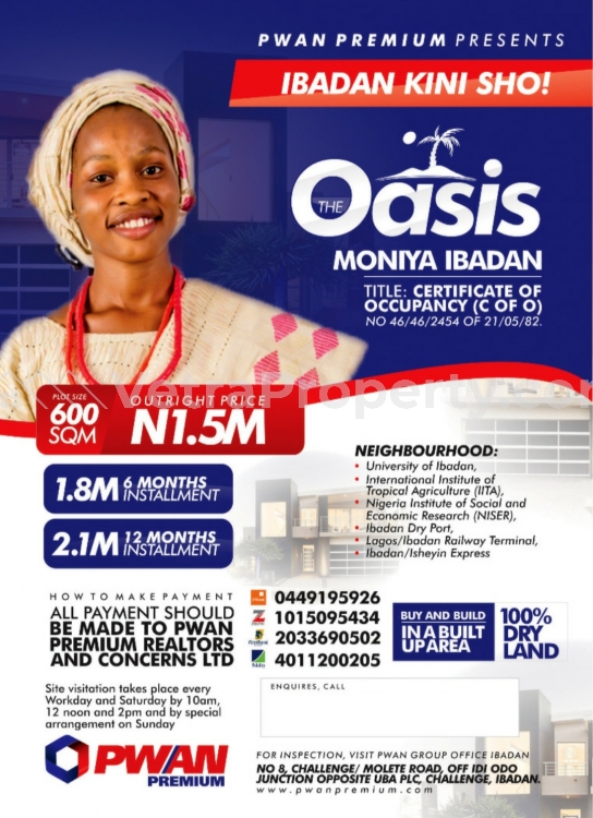  The Oasis Gardens Estate  Land for Sale Ibadan Oyo Vetra  Property