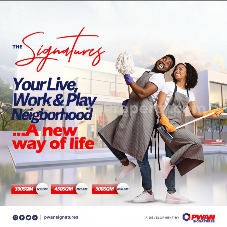  The Signatures Estate By Abraham Adesanya  Land for Sale Ajah Lagos Vetra  Property
