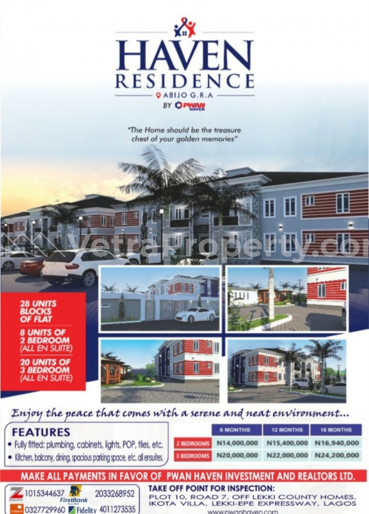  2bedroom flat  House for Sale Lekki Lagos Vetra  Property