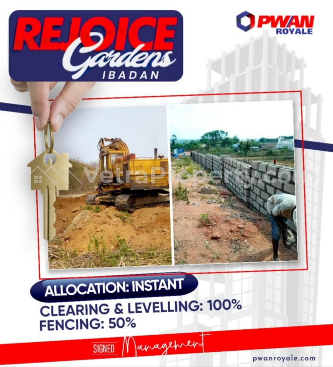  Rejoice Garden Estate  Land for Sale Ibadan Oyo Vetra  Property