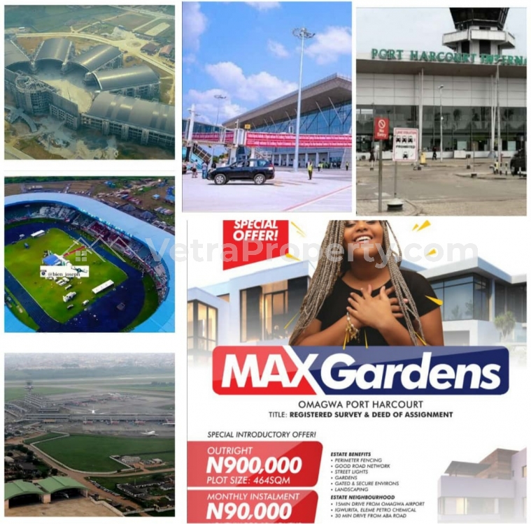 Max Garden Estate portharcourt  Land for Sale Port Harcourt Rivers Vetra  Property