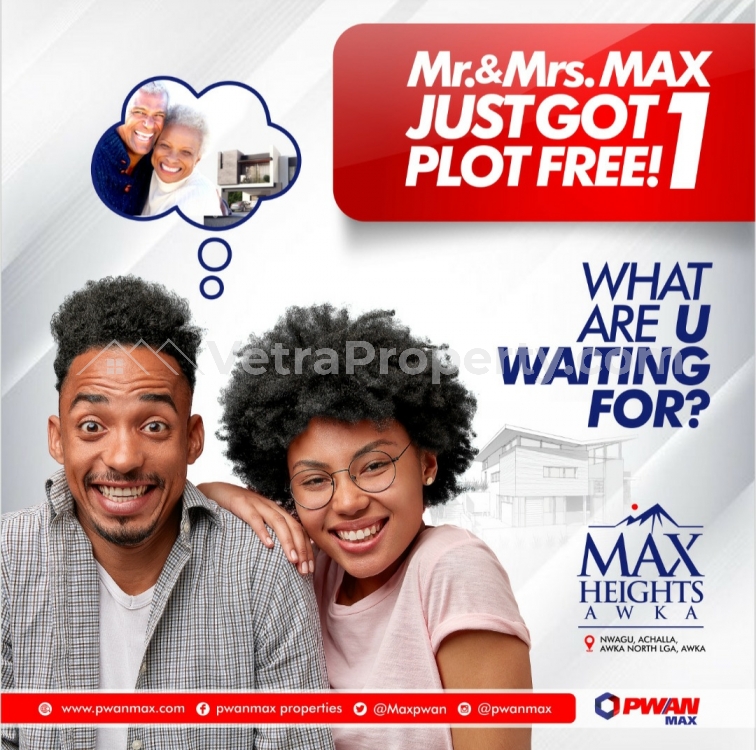  Max Height Estate Awka  Land for Sale Anambra Anambra Vetra  Property