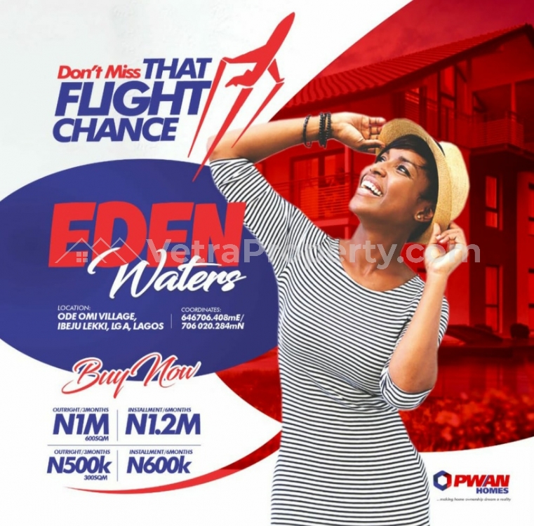  Eden waters ??? ?? Estate  Land for Sale Ibeju Lekki Lagos Vetra  Property