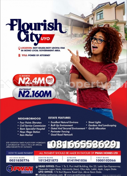  Flourish city Estate in Uyo  Land for Sale Uyo Akwa Ibom Vetra  Property