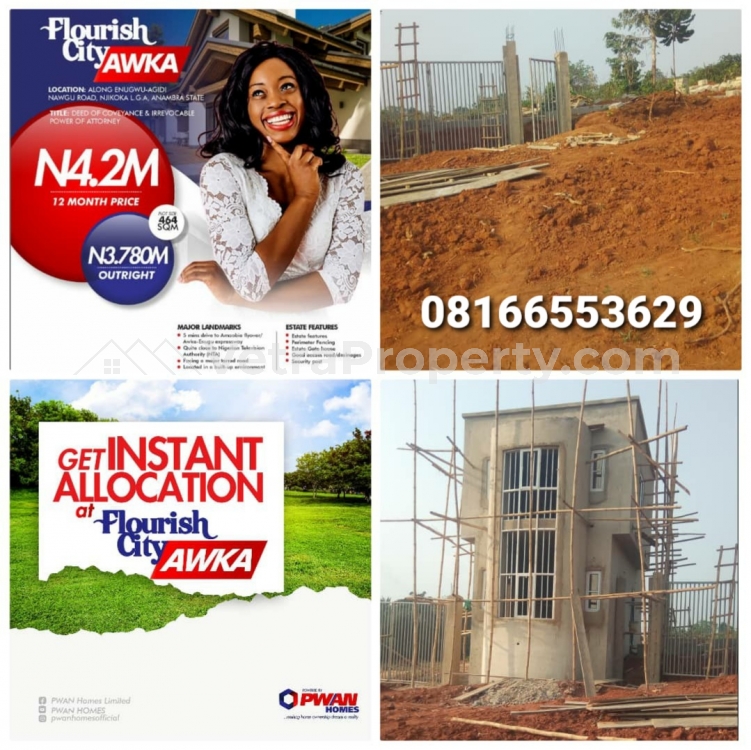  Flourish city Estate Awka  Land for Sale Anambra Anambra Vetra  Property