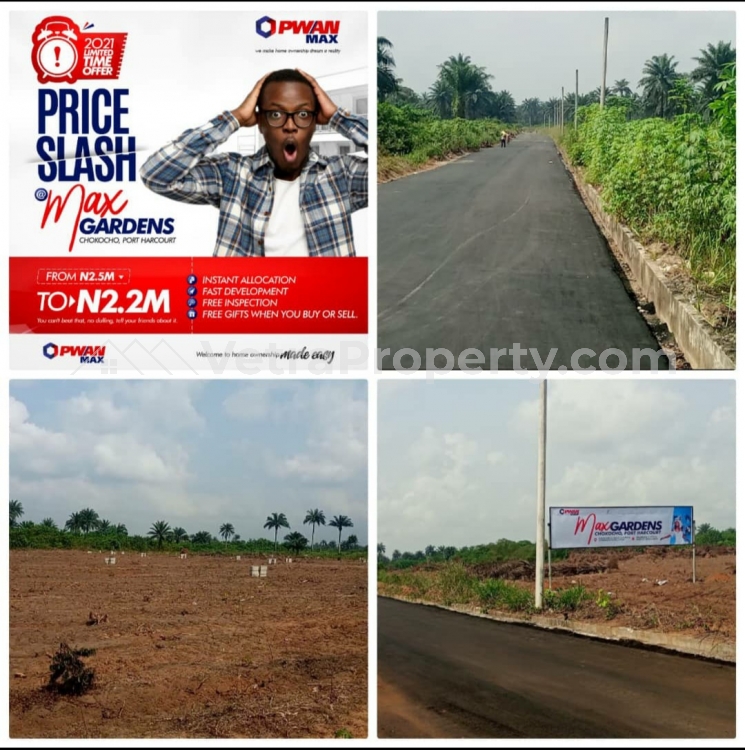  Max Garden Estate portharcourt must have  Land for Sale Port Harcourt Rivers Vetra  Property