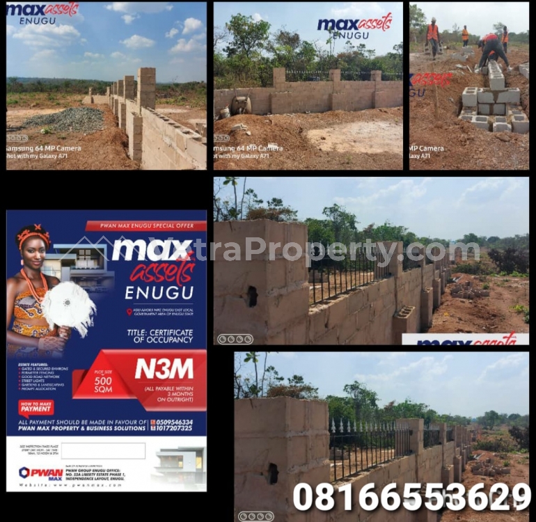  Max Assets Enugu Estate  Land for Sale Enugu Enugu Vetra  Property