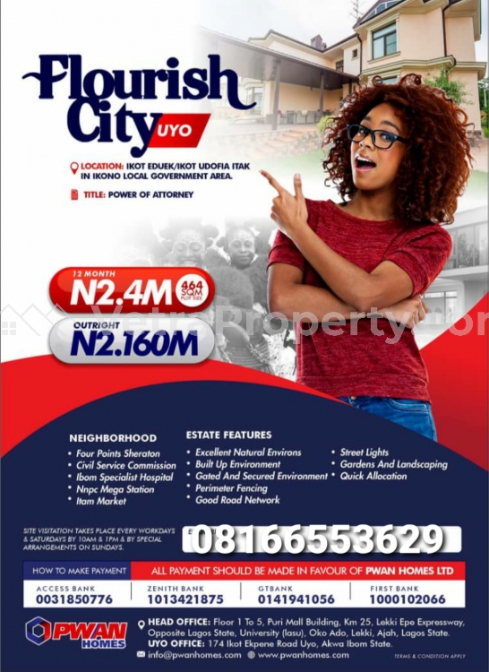  Flourish city Estate in Uyo wonderful investment ?? ??  Land for Sale Uyo Akwa Ibom Vetra  Property