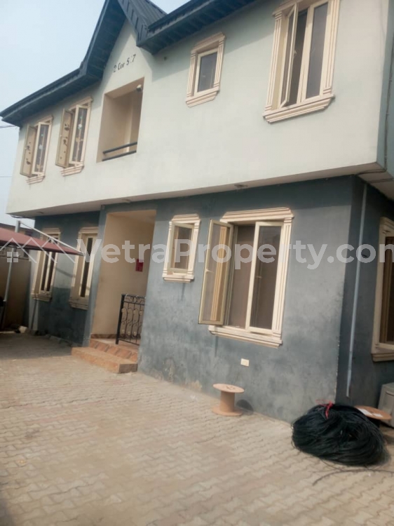  Decent 2 Bedroom Down Flat And 3 Bedroom Up Flat Plus A 4 Bedroom Semi Detached Duplex On the Same land For Sale Altogether Or Separately At Gbagada, Lagos  House for Sale Gbagada Lagos Vetra  Property