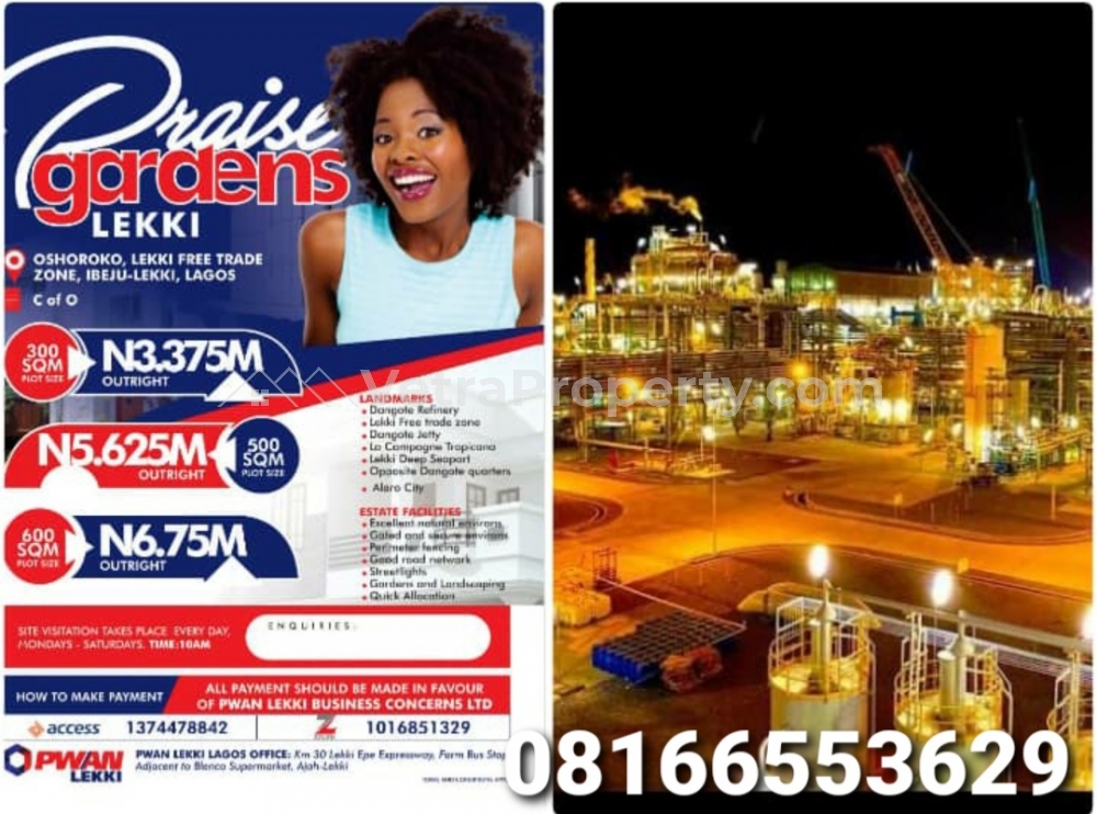  Lekki Gardens Estate  Land for Sale Ibeju Lekki Lagos Vetra  Property