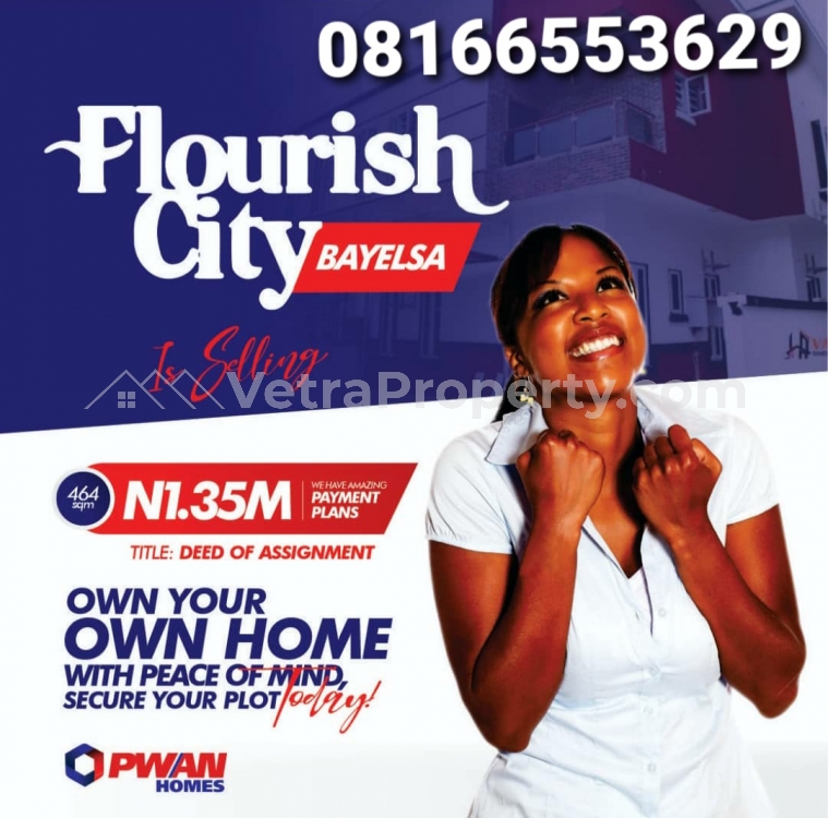 Flourish city Estate in Bayelsa  Land for Sale Yenegoa Bayelsa Vetra  Property