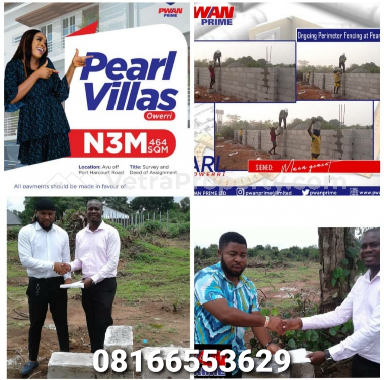  Pearl villas Estate in Owerri  Land for Sale Owerri Imo Vetra  Property