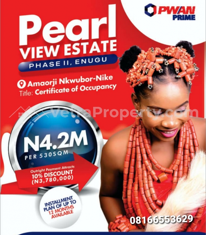  Pearl View Estate in Enugu state  Land for Sale Enugu Enugu Vetra  Property