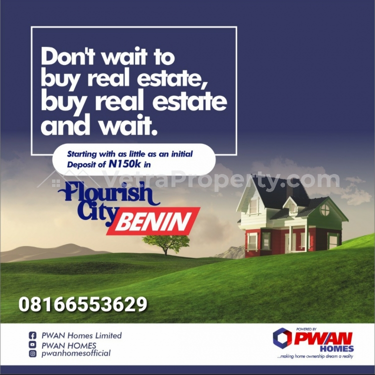  Flourish City Gated Estate in BENIN  Land for Sale Central Edo Vetra  Property