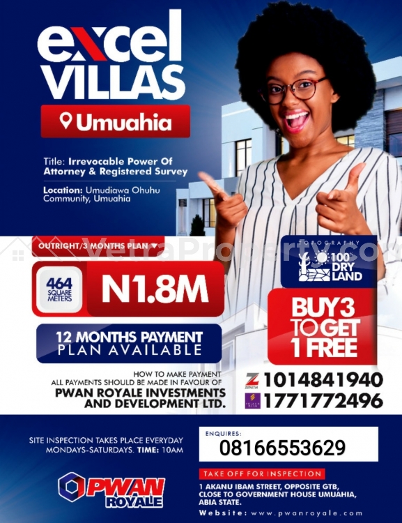  Excel Garden Estate Umuahia buy and build  Land for Sale Umuahia North Abia Vetra  Property