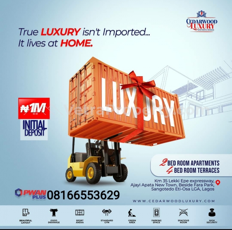  2beds and 4beds apartment on Offplan sale  House for Sale Lekki Lagos Vetra  Property