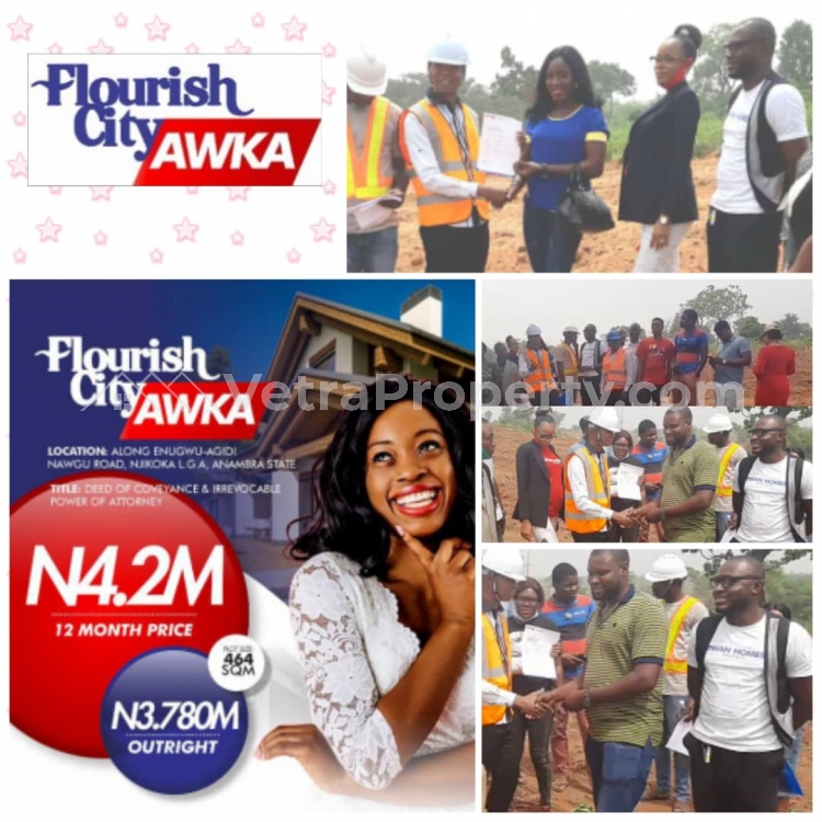  Flourish city Awka Estate  Land for Sale Anambra Anambra Vetra  Property