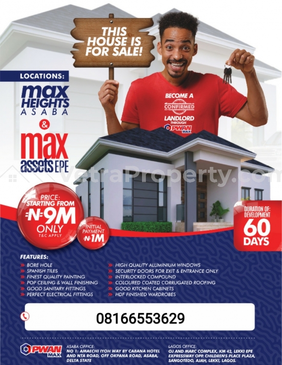  Bungalows for sale in Asaba  House for Sale Asaba Delta Vetra  Property
