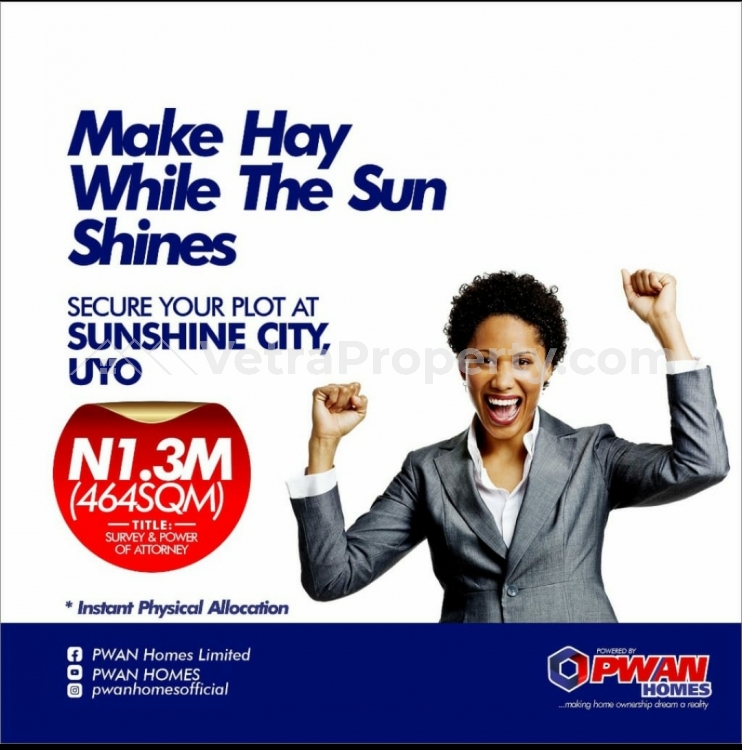  Sunshine city Estate UYO  Land for Sale Uyo Akwa Ibom Vetra  Property