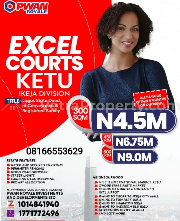  Plots of land  Land for Sale Ketu Lagos Vetra  Property