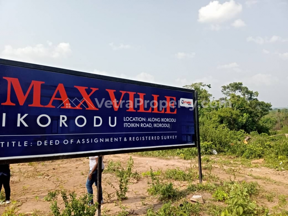  Max ville Estate ikorodu  Land for Sale Ikorodu Lagos Vetra  Property