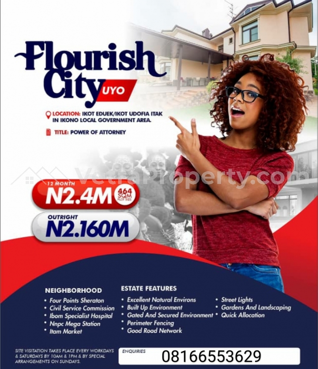 Land  Land for Sale Uyo Akwa Ibom Vetra  Property