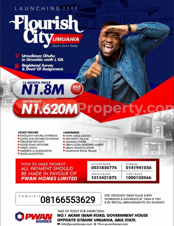  Luxurious Gated Estate in Umuahia  Land for Sale Umuahia South Abia Vetra  Property