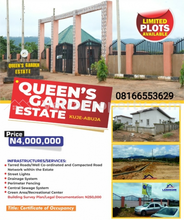  Queens Garden ABUJA  Land for Sale Kuje Abuja Vetra  Property