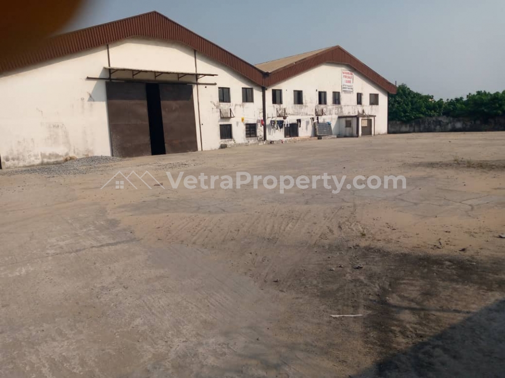  Two Bay Warehouse In 2 Acres Of Land  Commercial Property for Sale  Lagos Vetra  Property
