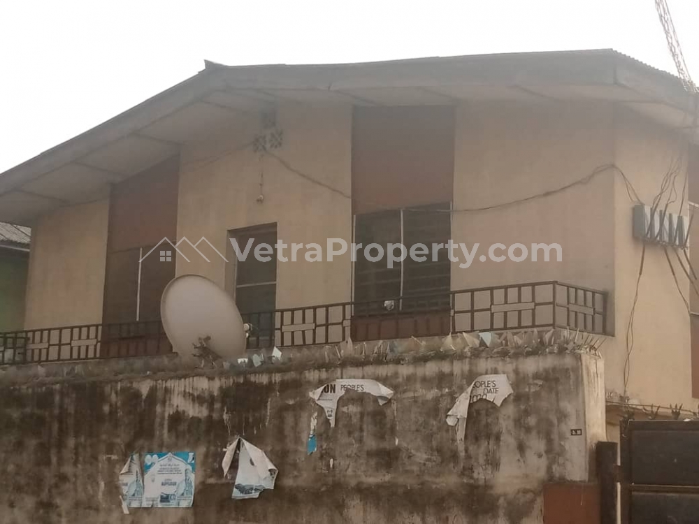  Storey Building Consisting Of 3 Nos Of 3 Bedroom Flat, 2 Bedroom And 4 Units Of Room And Palour On A Plot Of Land  House for Sale Ketu Lagos Vetra  Property