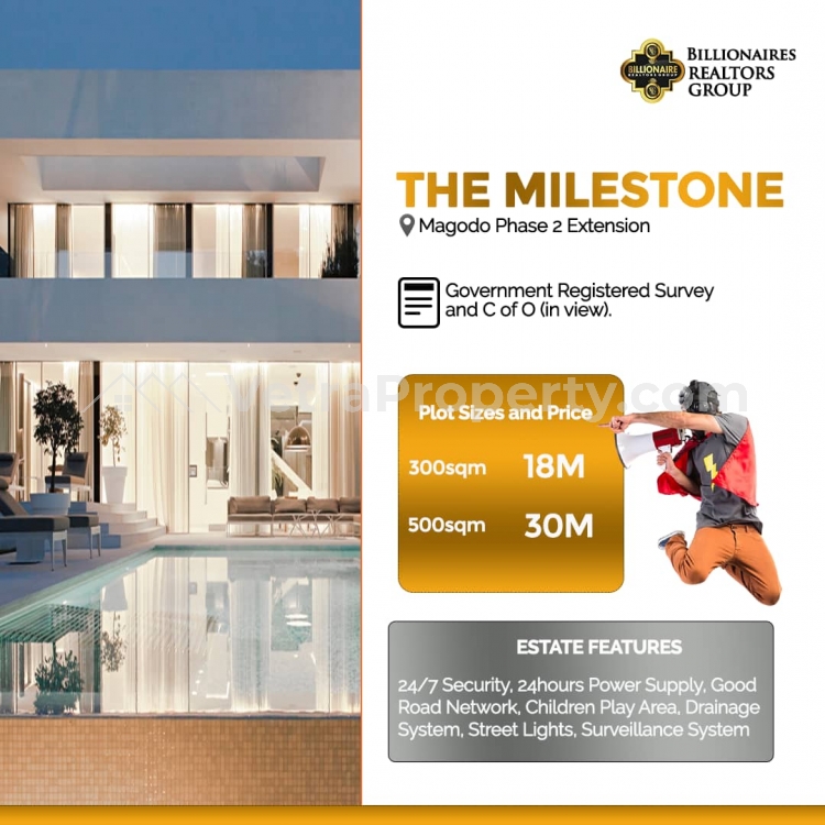  Magodo phase 2 Extension. Milestone Estate  Land for Sale Ojodu Lagos Vetra  Property