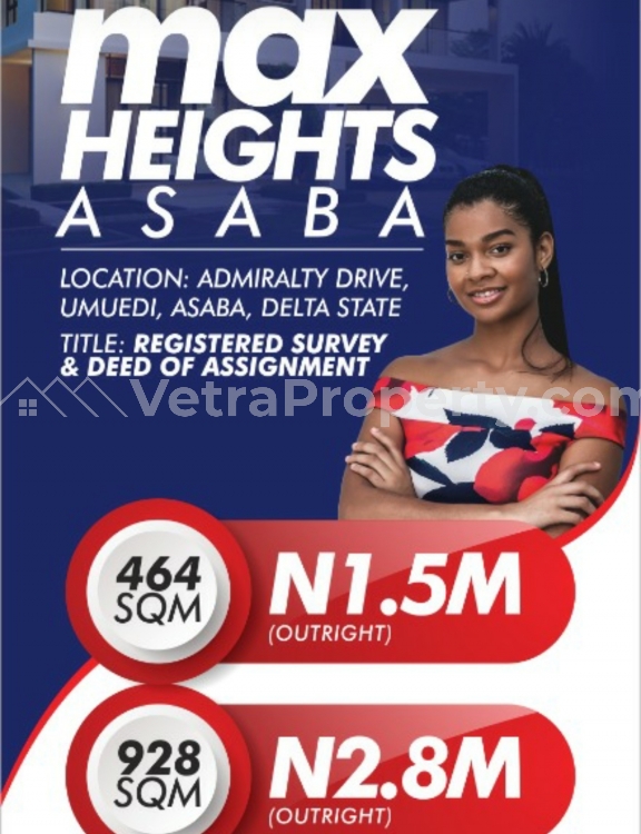  Plots of Land  Land for Sale Asaba Delta Vetra  Property